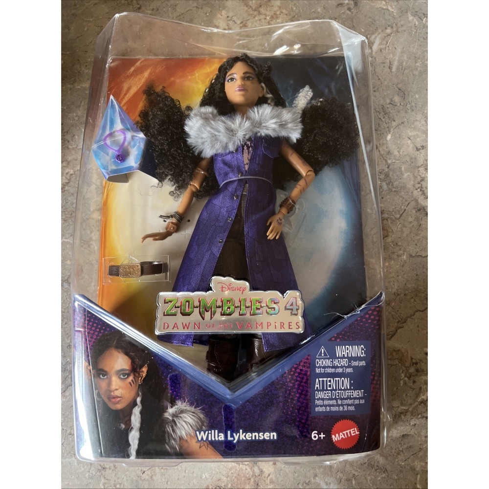 2025 Disney Zombies 4 Dawn Of The Vampires - Willa Lykensen Doll